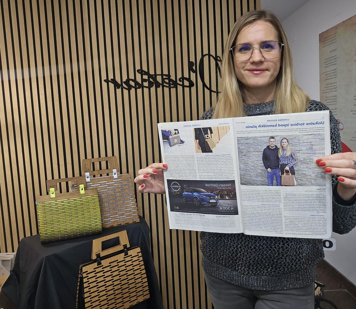 Dcekar – Predstavljeni v Modrih novicah