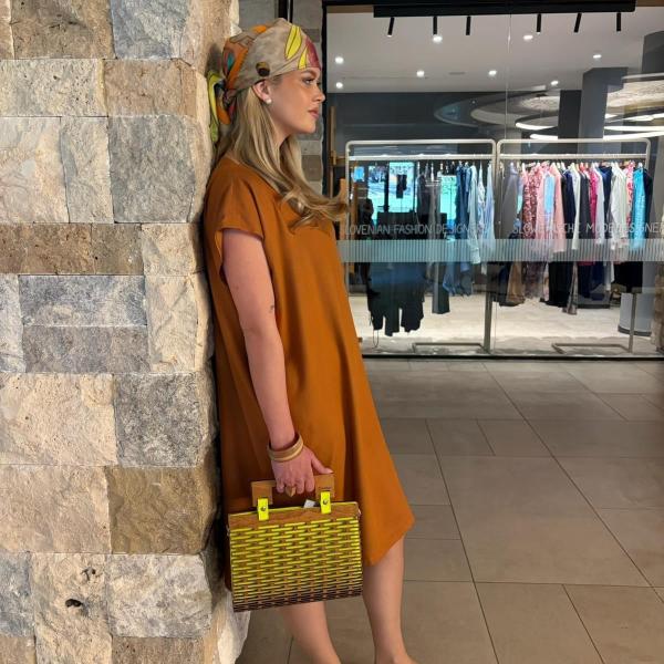 Torbica Leonora Floro Green