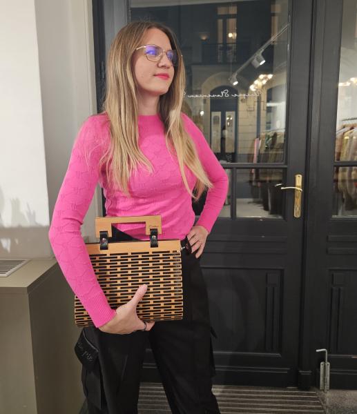 Torbica Leonora black